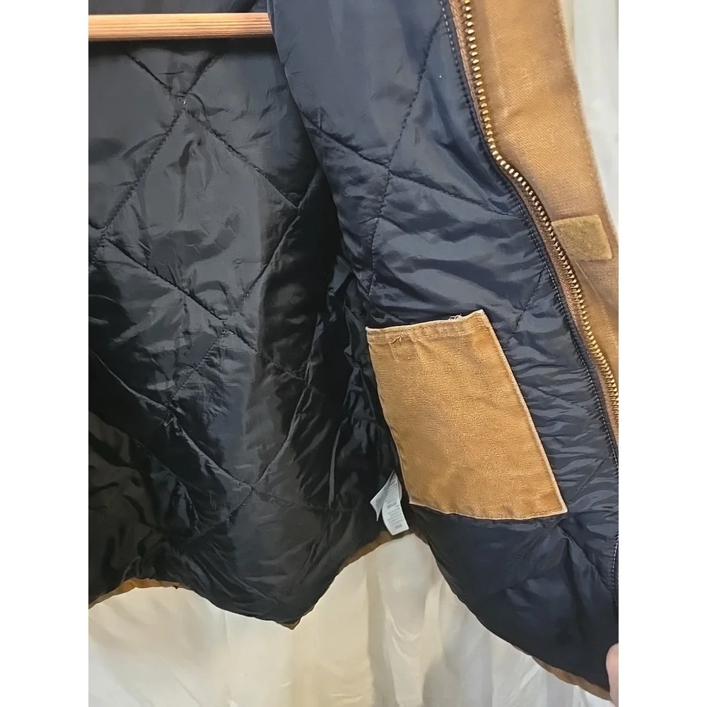 Carhartt‎ Peterbuilt Jacket Men L Brown Trucker Skater Y2K Western Ranch